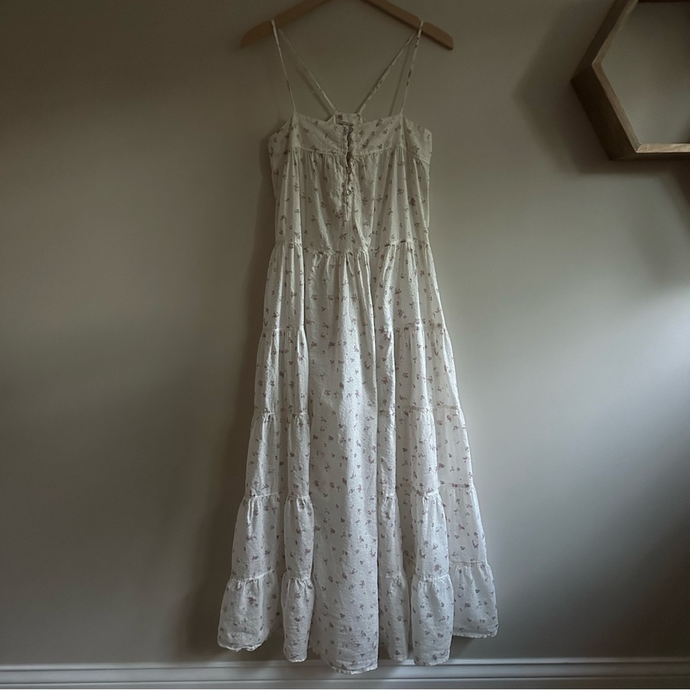 Intimately FP ditsy print maxi slip dress